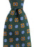 Luigi Borrelli Tie Dark Green Brown Floral