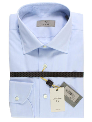 Canali Dress Shirt Light Blue 