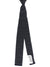 Brunello Cucinelli Cashmere Square End Knitted Tie Charcoal Gray