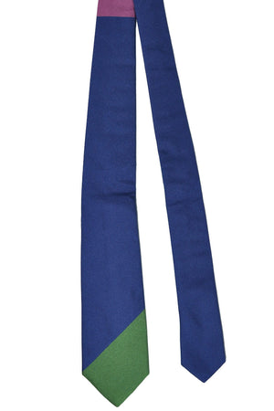 Gene Meyer Tie Royal Blue Pink Green SALE