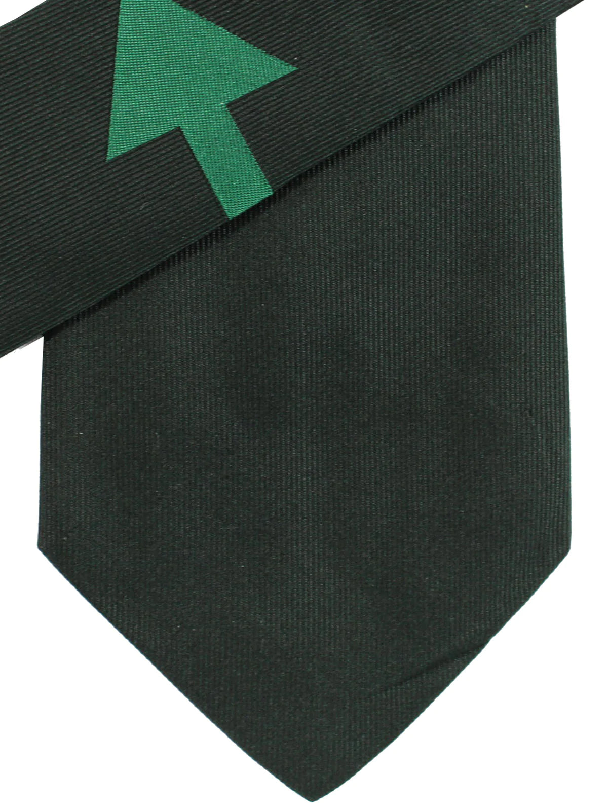 Gene Meyer Silk Tie Green Arrow