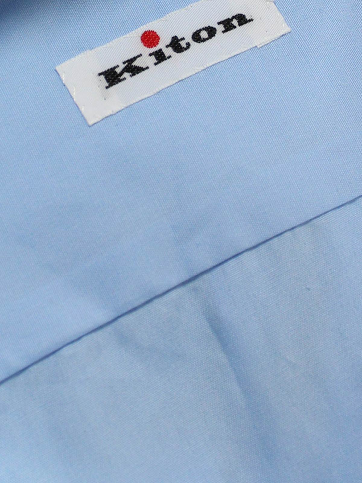 Kiton Dress Shirt Blue NEW