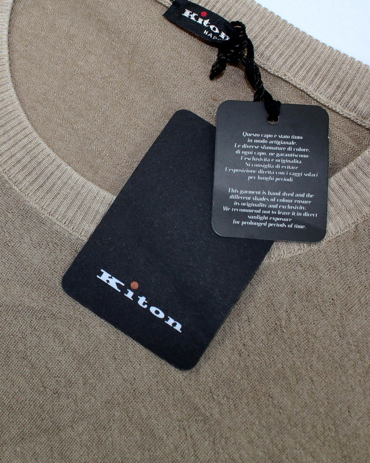 Kiton Sweater Beige
