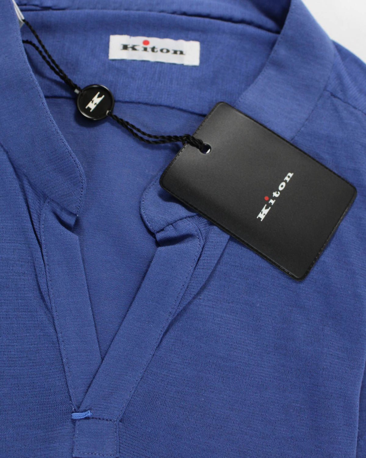Kiton Band Collar Shirt 