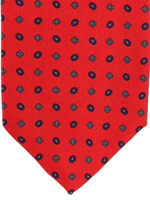 E. Marinella Silk Tie Red Floral