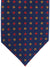 E. Marinella Tie Dark Blue Red Olive Circles