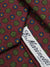 E. Marinella Silk Tie Maroon Navy Green Geometric