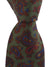 E. Marinella Silk Tie Gray Navy Brown Paisley