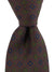 E. Marinella Silk Tie Brown Geometric