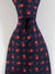 E. Marinella Tie Dark Blue Brown Red Floral