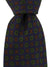 E. Marinella Silk Tie Purple Green Brown Geometric