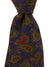 E. Marinella Silk Tie Brown Green Paisley