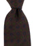 E. Marinella Silk Tie Brown Geometric