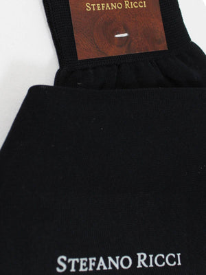 Stefano Ricci Cotton Socks Black