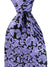 Stefano Ricci Tie Purple Ornamental - Pleated Silk