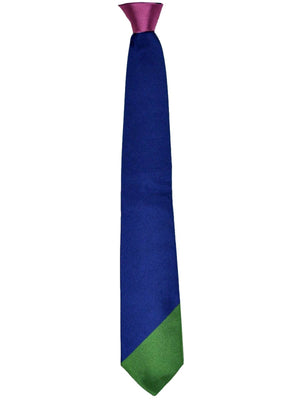 Gene Meyer Silk Tie Royal Blue Pink Green FINAL SALE
