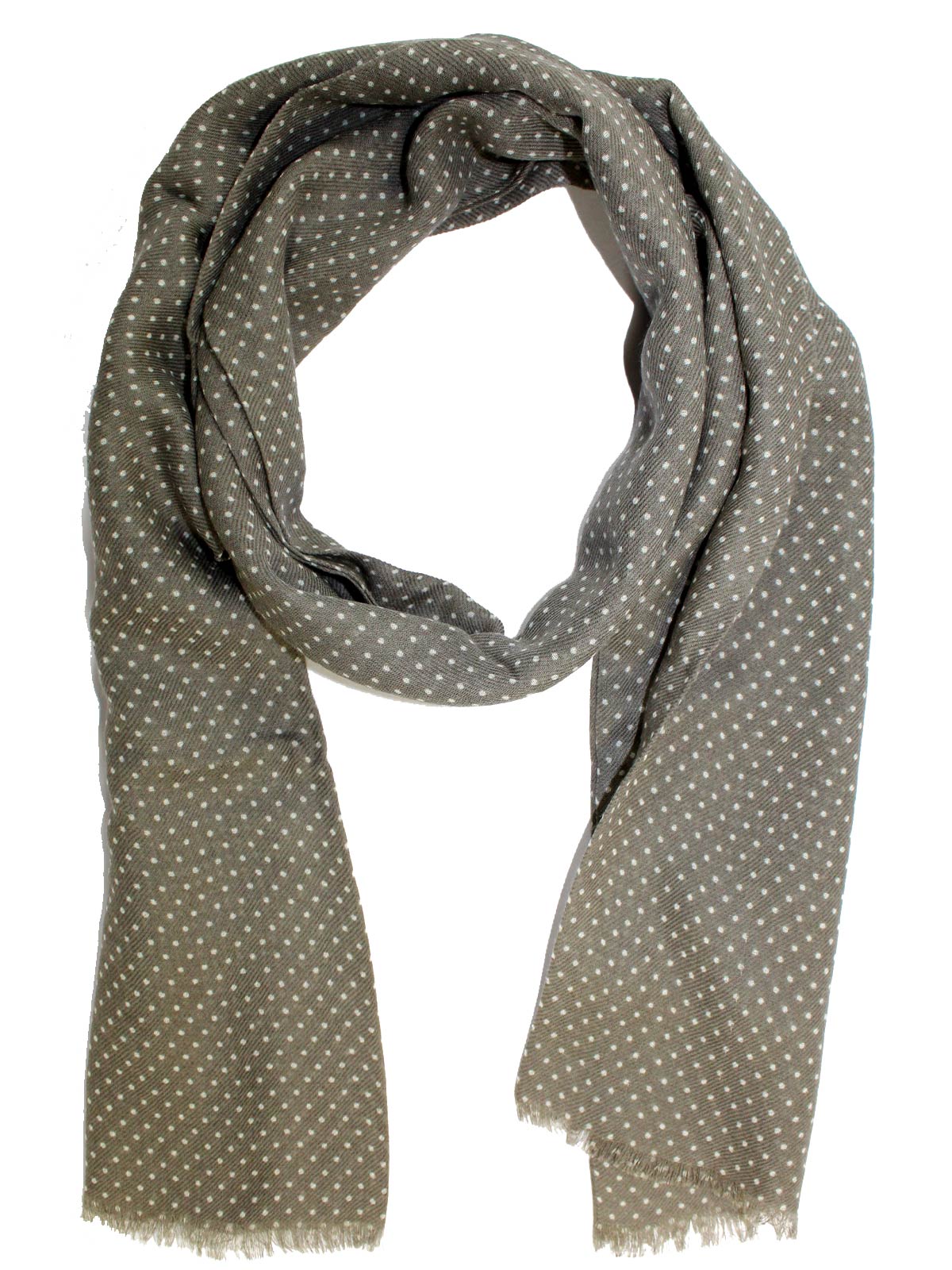 Tom Ford Scarf Ceylon Green Dots