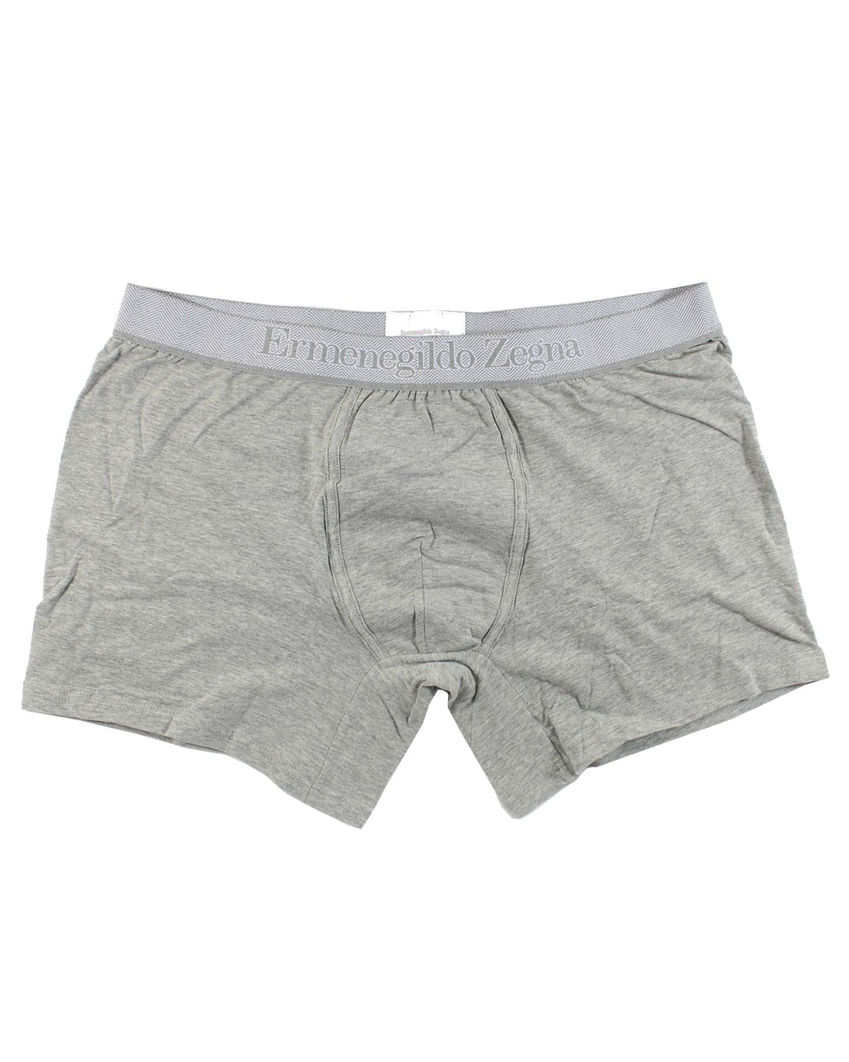 Ermenegildo Zegna Boxer Briefs Gray Men Underwear 2 Pack Stretch Cotton S SALE