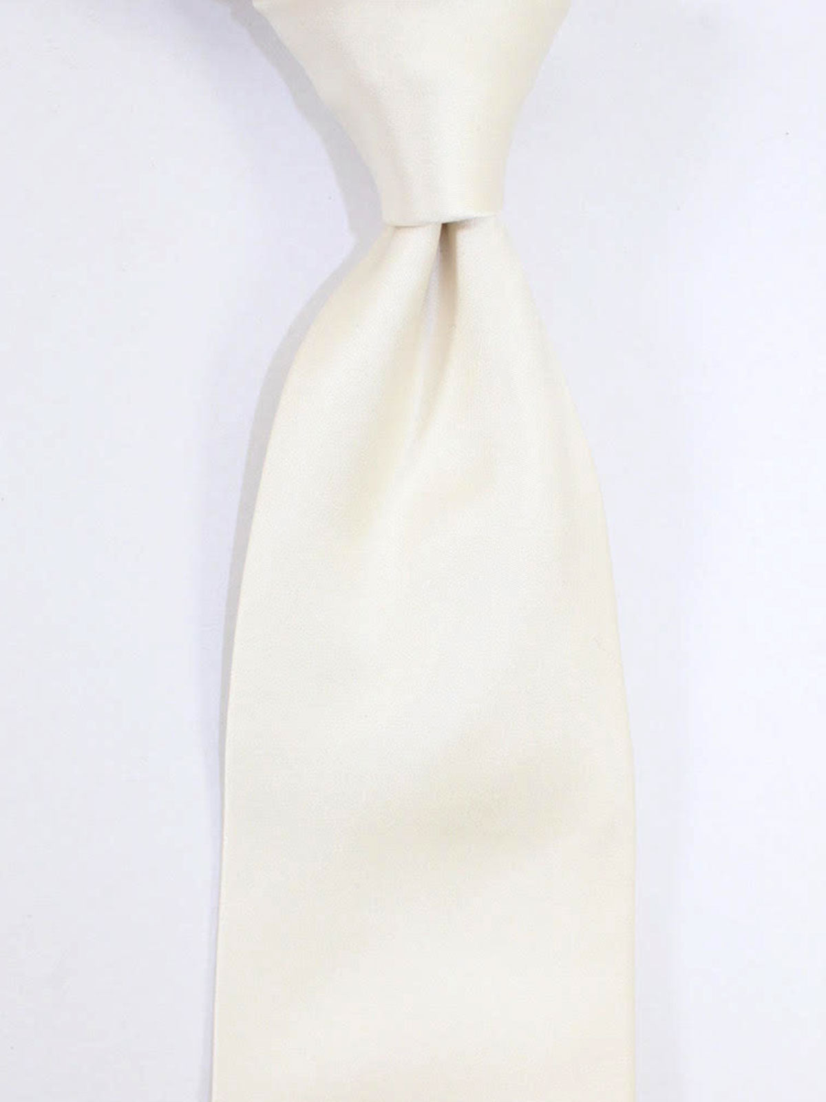 Zilli Tie Blue White Solid Design - Wide Necktie