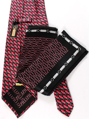 Zilli Tie & Matching Pocket Square Set 
